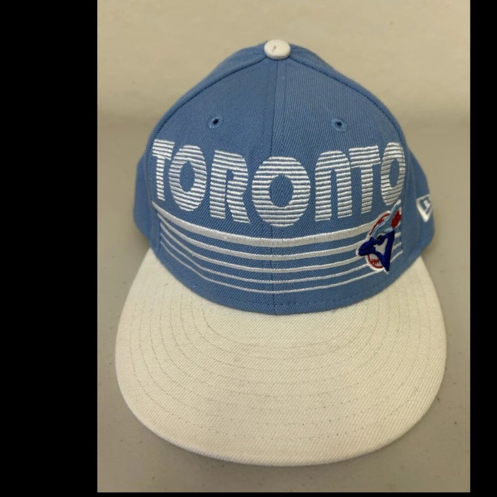 Toronto Blue Jays New Era 59FIFTY Genuine Merchandise Vintage Look Hat Sz. 7 1/4